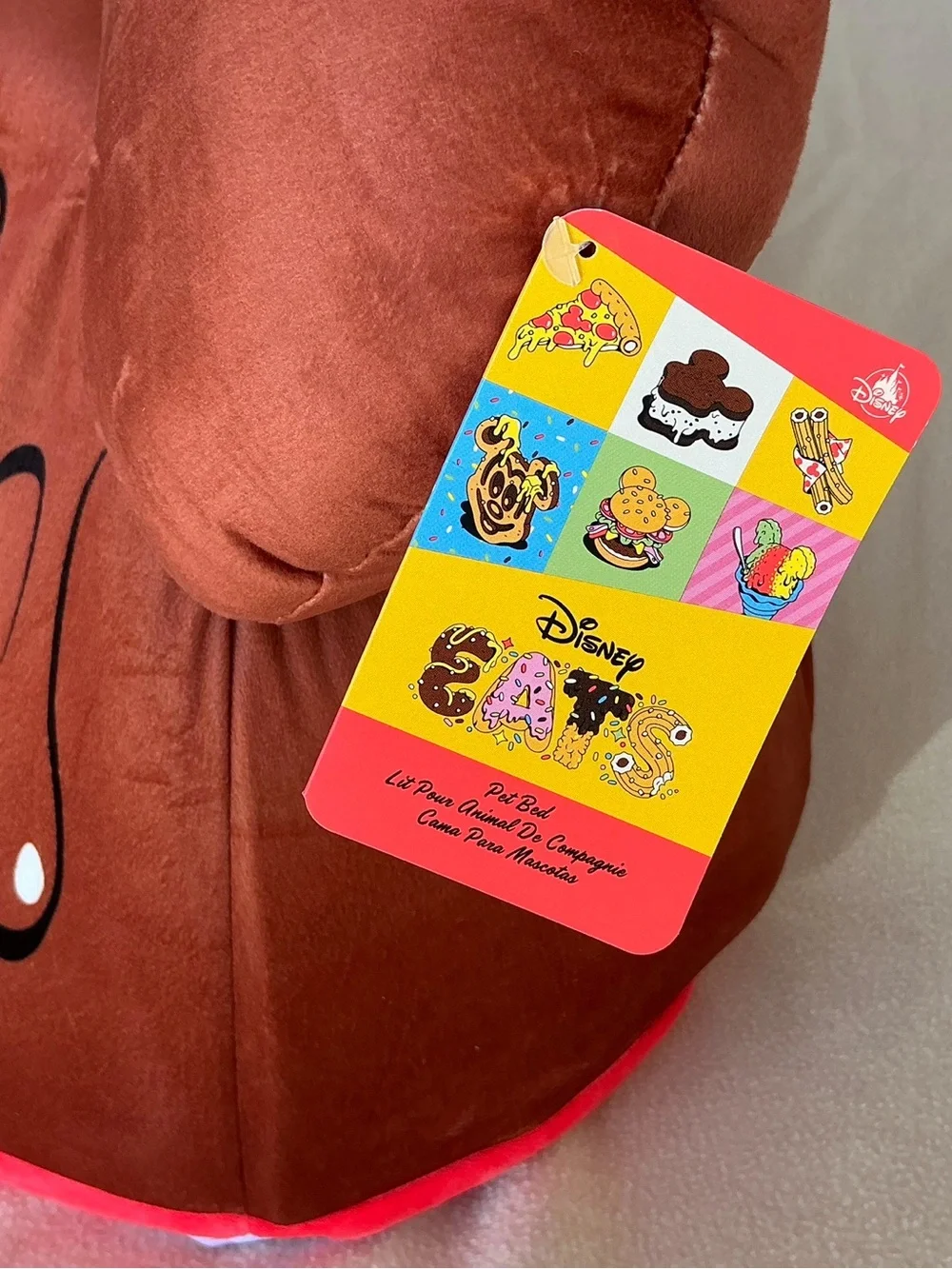 Disney Candy Apple Pet Bed NWT